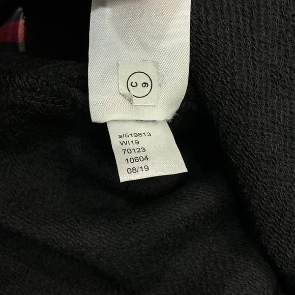 SET of 2 LOFT Women's Floral/Plaid Print Crew Neck Sweaters Knit Layered Look M - Picture 9 of 11